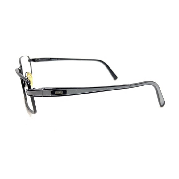 Oakley Rotor 4.0 Polished Black Grey Metal Eyeglasses Frames 52-18 135 Men Women - Picture 7 of 12